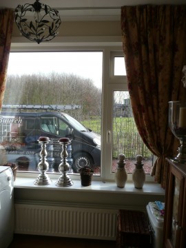 Binnenzijde kozijnafwerking